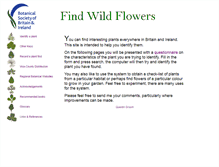 Tablet Screenshot of botanicalkeys.co.uk